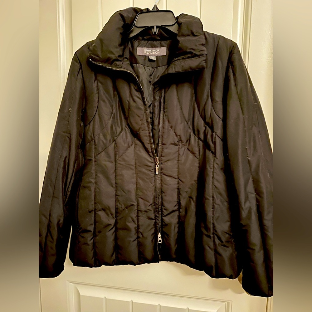 Comfy puffer Kenneth Cole’s jacket